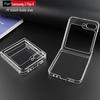 Samsung Z Flip7 Case: Innovative Transparent Foldable Screen Protector with Large Window Design