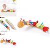 Sozzy Plush Music Crinkle Paper Toy For Infants Soft Comforting Stuffed Caterpillar