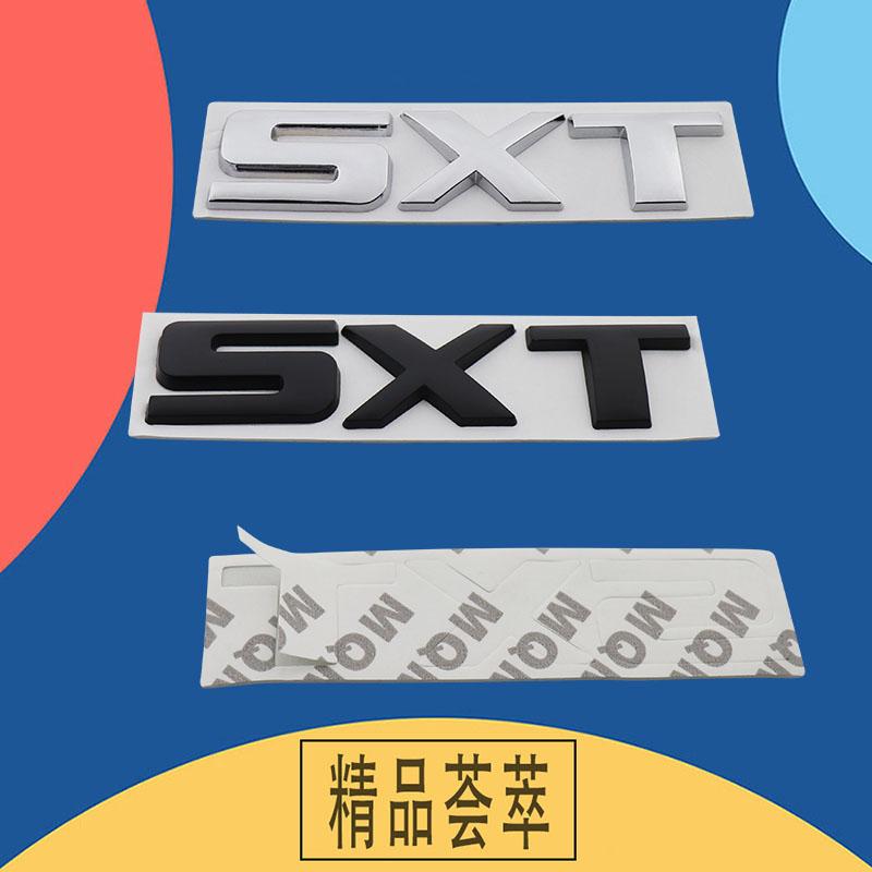 3D Premium SXT for car Hood Fender trunk Tail Rear Bonnet Nameplate Decal Emblem Badge Sticker