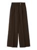 Snidel Sus Weite Hose SWFP254275 BRW 0 High-Waist Damen