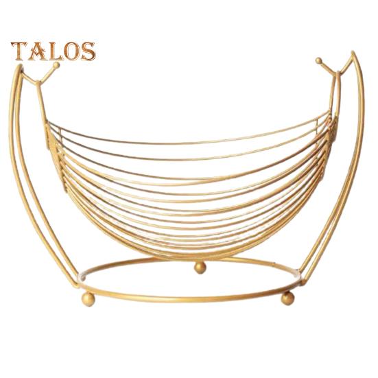 Nordic Kreative Obstkorb Stilvolle Snack Elegante Eisen Design Persönlichkeit Lagerung Obstkorb für Zuhause