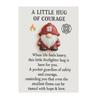 Yousheng Firefighter Pocket Guardian Mini Firefighter Pocket Hug Token A Little Hug of Courage Keepsake Inspirational Gift for Firefighters