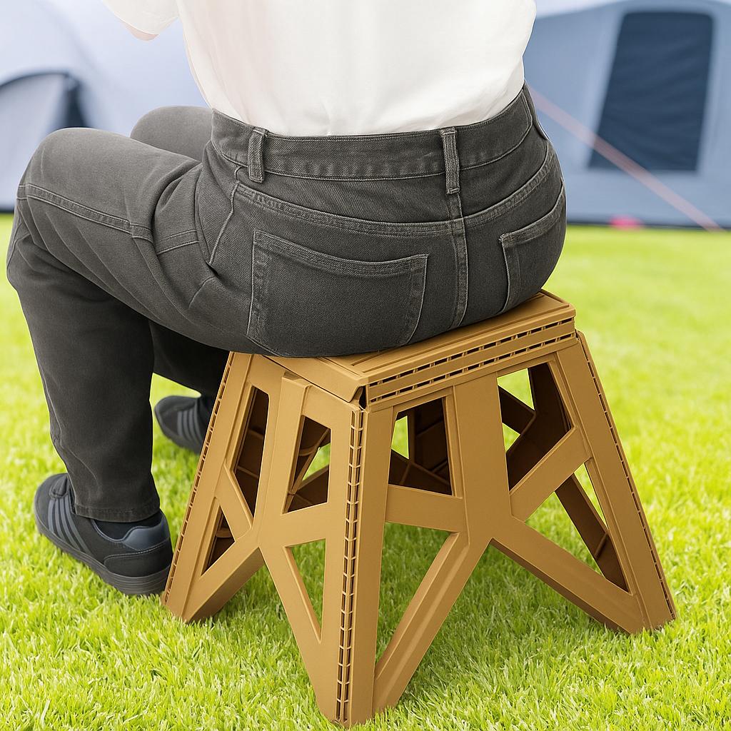 Sechseckiger Falt-Campinghocker (L)