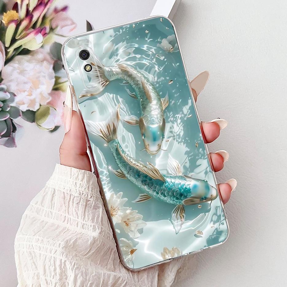 Für Xiaomi Redmi 9A Hülle Neue Mode Bemalte Abdeckung 6,53'' Weiche Dünne Handyhülle Für Xiaomi Redmi 9AT 9A Redmi9A T Rückabdeckung Taschen