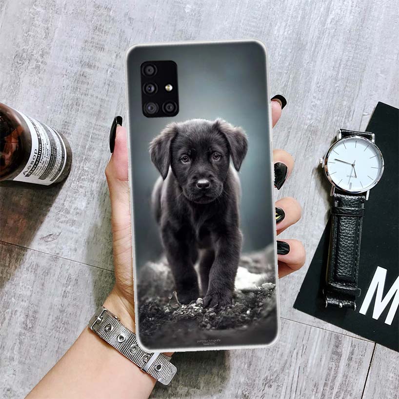 Labrador Retriever Labs Phone Case For Samsung Galaxy A12 A22 A32 A42 A52 A72 A51 A71 5G A41 A31 A21 A02S M12 M21 M31 M30S