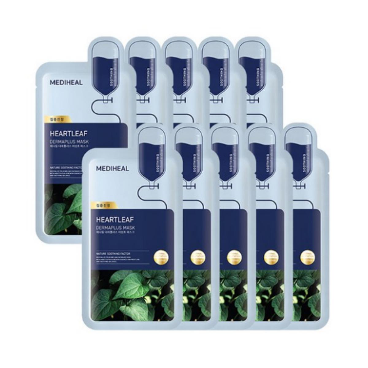 

Маска Mediheal Derma Plus Houttuynia Cordata