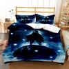 Demon Slayer Cover Digital Print Polyester Bedding Sets Child Kids Covers Boys Bed Linen Set For Teens King Size Bedding Set