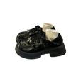 Muffin sole small leather shoes women's autumn new Mary Jane women's shoes retro height increase