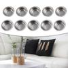 High Quality Candle Cups Accessories For Glass Candles True Color 5*5*1.7cm Hardware Home Metal Specifications