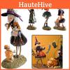 Festive Halloween Witch Doll Ornament With Charming Design For Home Decor And Kids