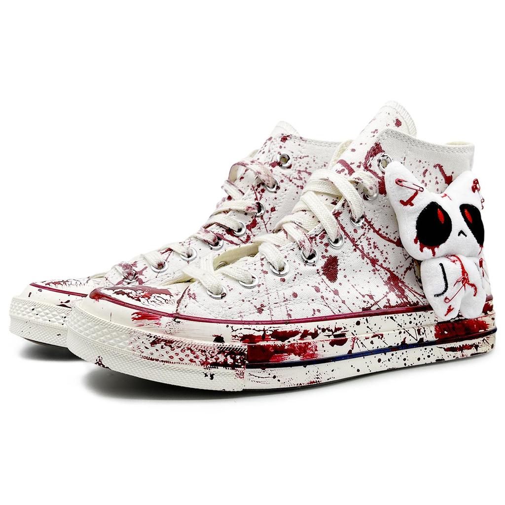 Converse Chuck 70 Canvas Shoes Unisex High top Red 162056C(Team131-)