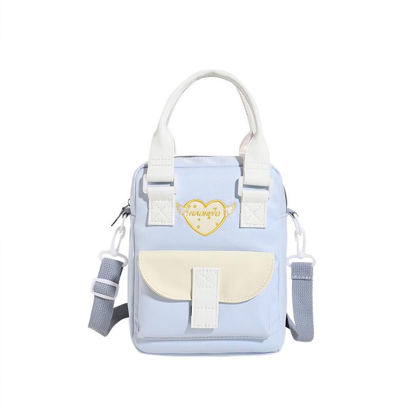 

Маленькая сумка инс модная и свежая сумка-мессенджер Макарон милая девушка прозрачная сумка для мобильного телефона сумка для боли сумка для малыша синий