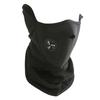 Face Cover Breathable Comfortable Headgear Sun Protective Neck Scarf for Riding Outdoor Black