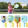 Lightweight Kid's Pickleball Set Colorful Pickleball Paddle Set  Children's Sports