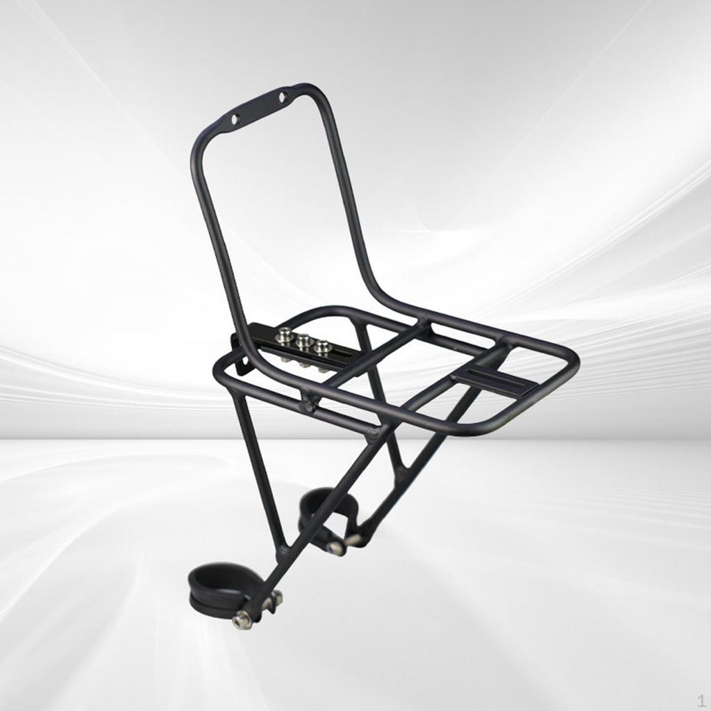 Front Bike Rack, Luggage Cargo Easy To Install Aluminum Alloy Cycling Accessories