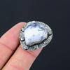 Dendrite Opal Stone 925 Silver Handmade Statement Daughter Ring Jewelry Size 6.5