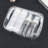 1Pc Women Travel Clear Makeup Bag Organizer Transparent Pvc Cosmetic Bags Beauty Toiletry Make Up Pouch Wash Storage Bags Pouch