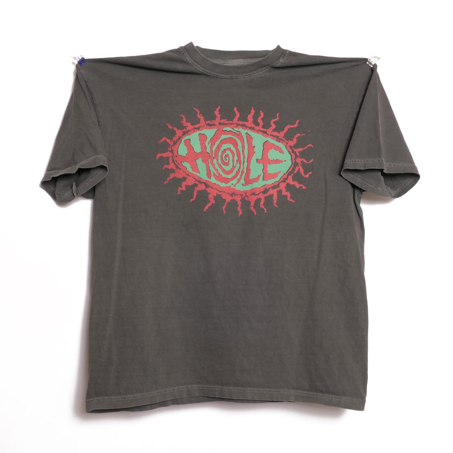 Hole Band Tee Shirt Live Through This Sun Logo Sub Pop Alternative Grunge Punk Seattle Washington Courtney Love Kurt Cobain Riot Grrl - XL 2XL