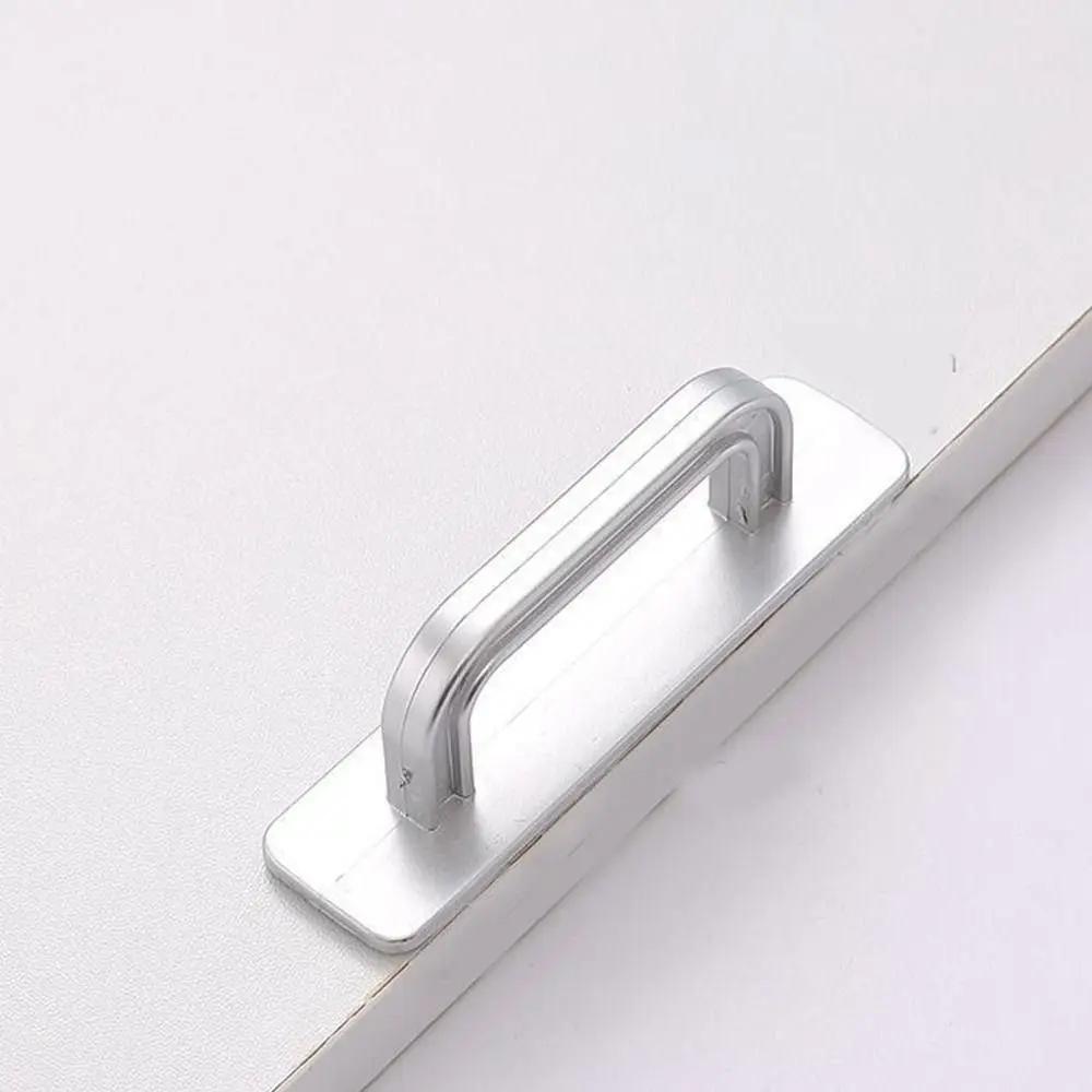 Self-adhesive Drawer Handle Multi-purpose Wardrobe Handle Organizer Plastic Durable Window Cabinet Door Auxiliary Handle