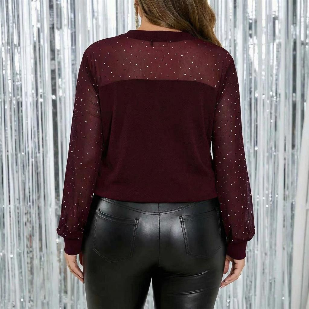 Women's Fashionable Long Sleeve Elegant Commuting And Casual Top