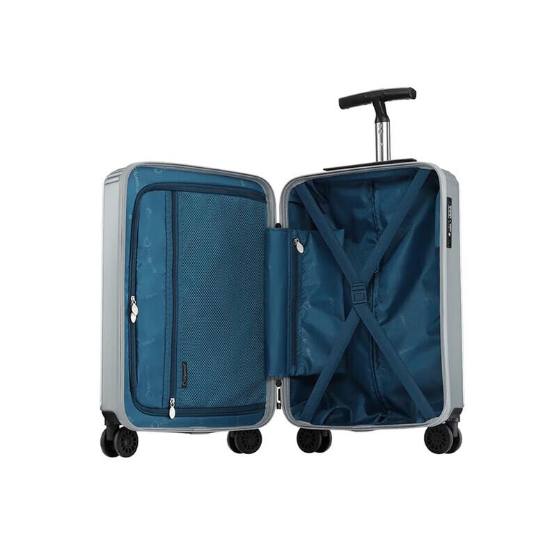 Diplomat Starry Silver 20-inch Hardside Luggage