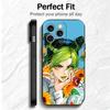 JoJo Adventure Jolyne Cujoh Soft Phone Case for iPhone 16 16E 17 Air 15 Pro Max 14 Plus 13 Mini 11 12 7 Black Cover Back Shell