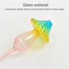 1PCS Glass Automatic Watering Device Flower Plants Water Dripper Self Watering Mushroom Shape Drip Irrigation System