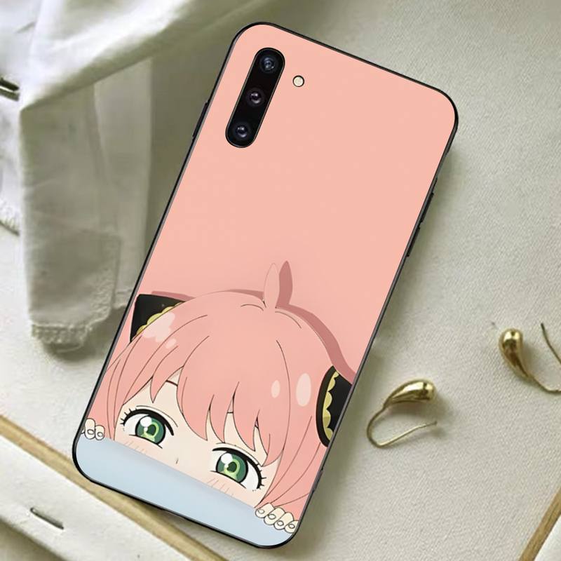 Anime Anya Forger Phone Case for Samsung A51 A30s A52 A71 A12 for Huawei Honor 10i for OPPO Vivo Y11 Cover