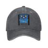 Boss Blues Driver BD-2 Overdrive Bluesbreaker Denim Fabric Cap Casual Baseball Caps Adjustable Hat Summer Unisex Baseball Hats