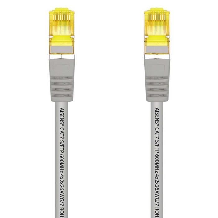 Câble Ethernet RJ45 - OCIODUAL - Aisens - 2m - Cat.7 - 600Mhz - LSZH SFTP PIMF