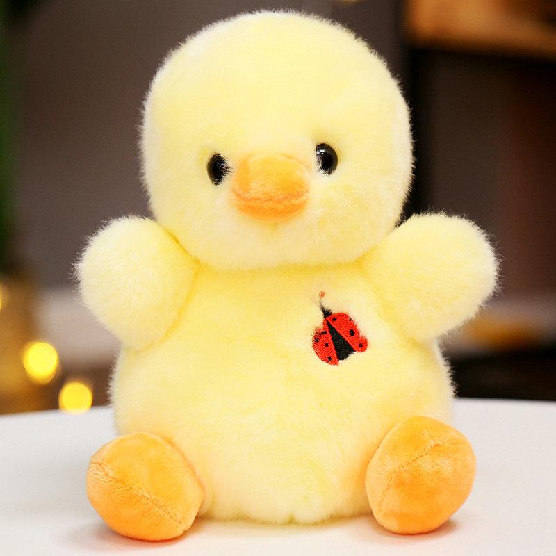 20cm Cute Duck Panda Plush Toy Soft Stuffed Sofa Pillow Bear Cushion Animal Doll Baby Kids Chinese New Year Christmas Gift