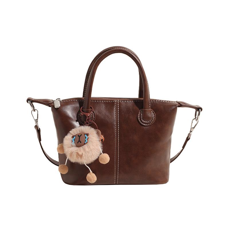 

Маленькая сумка женская новая сумочка универсальная сумка-мессенджер коричневый