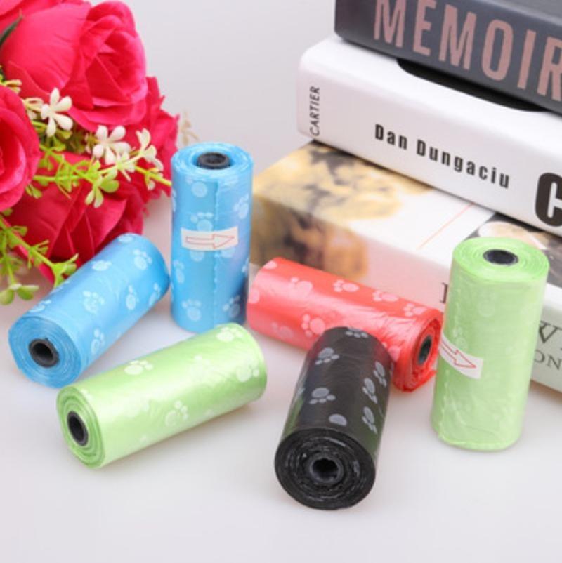 10Roll 150pcs Degradable Pet Waste Poop Bags Dog Cat Clean Up Refill Garbage Bag