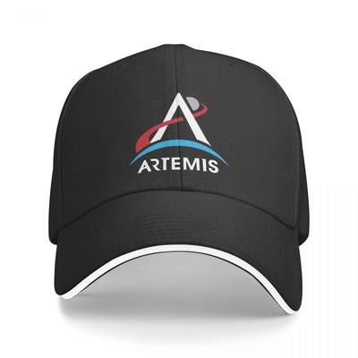Artemis-Programm-Logo Mars 2024 Weltraum-Astronaut Baseballkappen Casquette Unisex Hüte