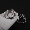 Men's Triple Restraint Metal Cock Ring Set - BDSM Erotic Device