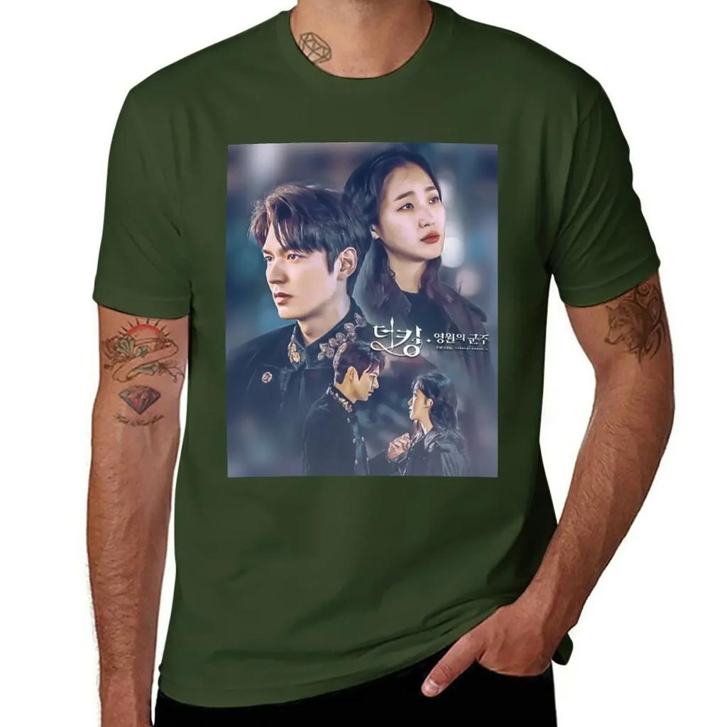 Lee Gon & Jung Tae-eul T-Shirt Tees Cute Clothes Oversized T Shirt Men