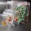10/20/30/50pcs Jewelry Organizer Pouch Bags Transparent PVC Anti-Oxidation Earring Pendant Necklace Bracelet Storage Holder Box