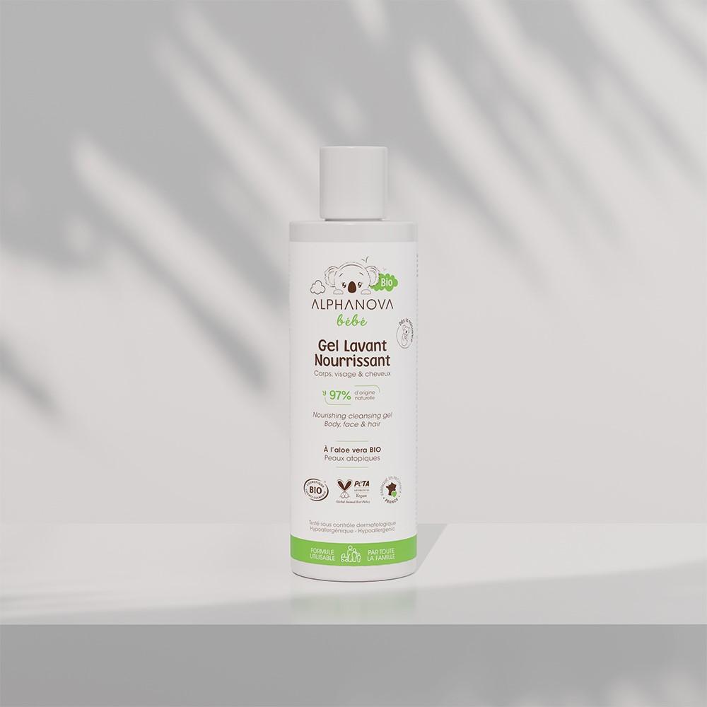 Nourishing Washing Gel for Body, Face and Hair for Babies, 200ml