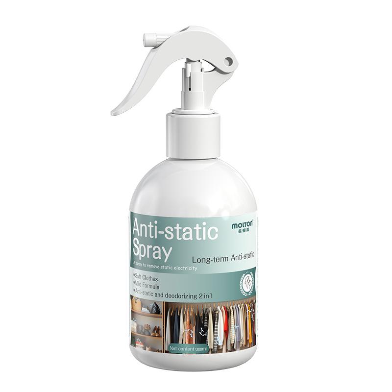 Winter Sweater Anti-Static Fabric Softener Spray – Natural, Unscented, Long-lasting Static Removal