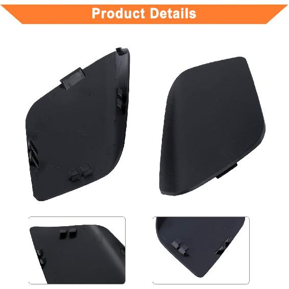 Third Brake Light Cover Trim(1 Pair). Replaces Part # JK4Z13A613AE JK4Z13A613AF. High Mount Stop Light Rear Tail Lamp Cover Trim (Driver