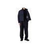 Emporio Armani FW23 Solid Color Crew Neck Ribbed Knit Casual Sweater Men Sweater Black 6R1MX2-1MAXZ-0920