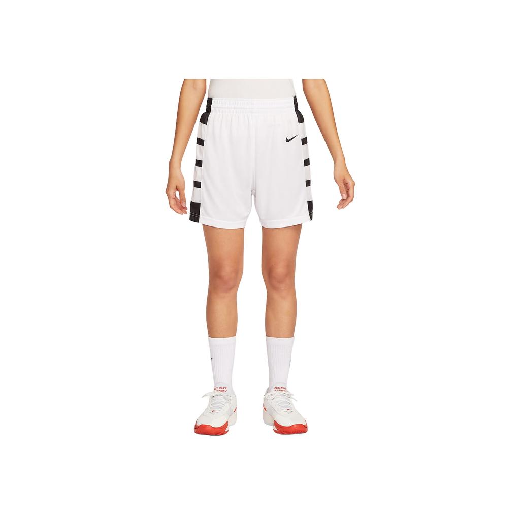 Nike Dri-Fit Elite Power Comfortable Fashion Simple Versatile Solid Color Sports Shorts Women shorts White Black IO0003-104