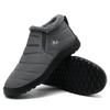Fashion Men Snow Boots Plush New Warm Ankle Boots for Waterproof Men& Boots Female Winter Shoes Keep Warm Flat Unisex Men Shoes
