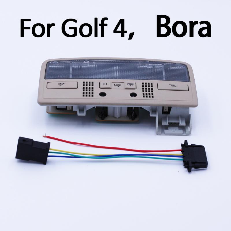 Black/Gery/Beige 3BD 947 105 2EN 3B7 947 105F 3BD947105 Red Color Dome Light Interior Reading Lamp for Passat B5 Golf 4 Bora