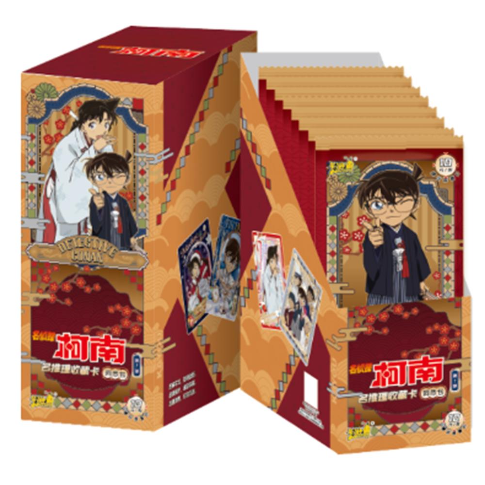 New Famous Detective Conan Card Exploration Tour Search for Truth Advanced Hot Stamping Card Anime Character Collection Card