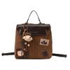2025 Herbst/Winter Hochwertiger Rucksack mit Matt-Finish | Lässig, Vielseitig, Retro Schulstil Umhängetasche