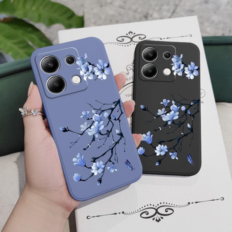 Blooming Orchid Phone Case For Xiaomi Redmi Note 15 Pro Plus 4G 5G Silicone Cover