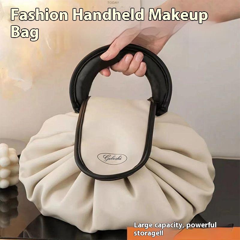 

Премиальная водонепроницаемая косметичка | Роскошный большой органайзер для туалетных принадлежностей | Дорожное хранилище белый