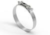 Clamping Band Gbs 80-85 (W2 Clamp - Stainless Steel) Width 24mm Teger ( Sold In 5s )