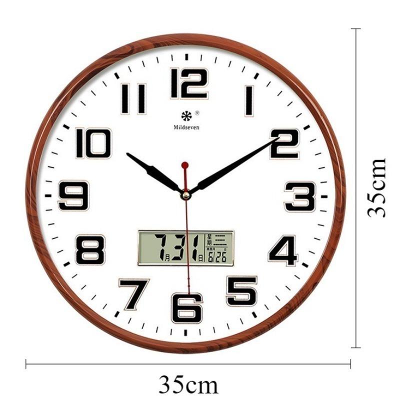 Kalender Wanduhr Moderne Wanduhr Luxuriös Minimalistisch Elegant Dekorative Uhren Innenraum Stille Ästhetische Wohnzimmer Uhren